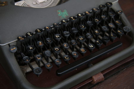 Location décoration machine à écrire vintage