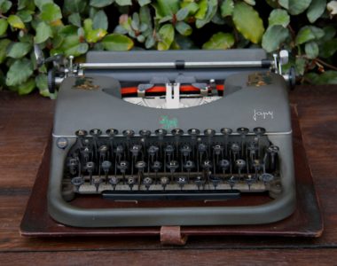 Location décoration machine à écrire vintage